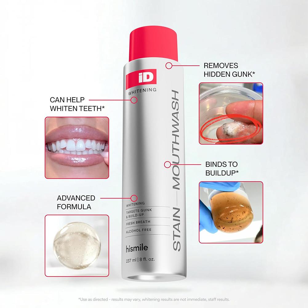 Teeth Whitening Hismile - Hismile iD Collutorio Senza Alcool per