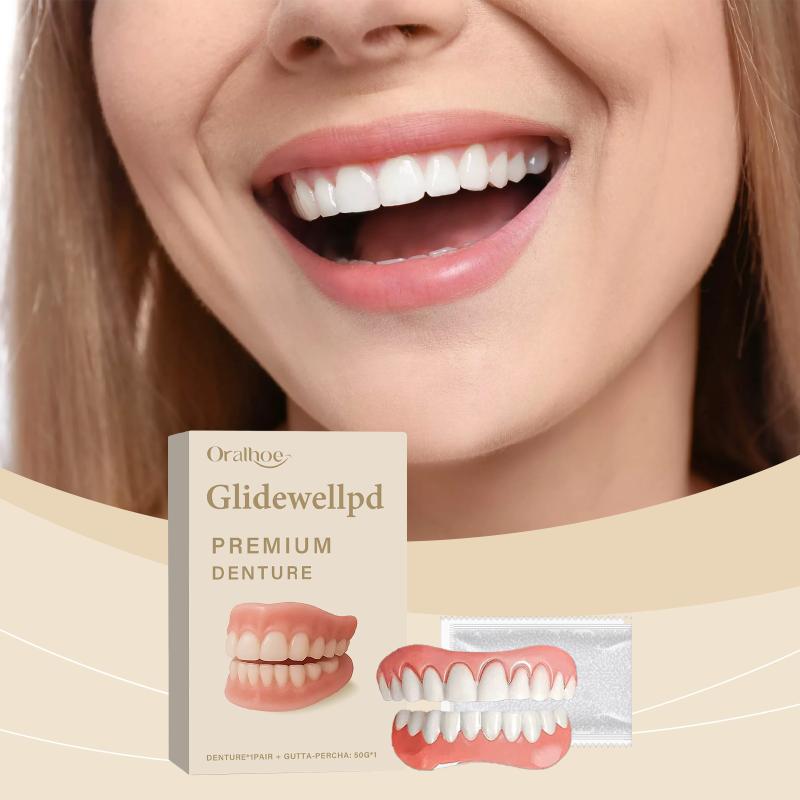 Teeth Whitening Veneers - Set Completo di Denti Finti in