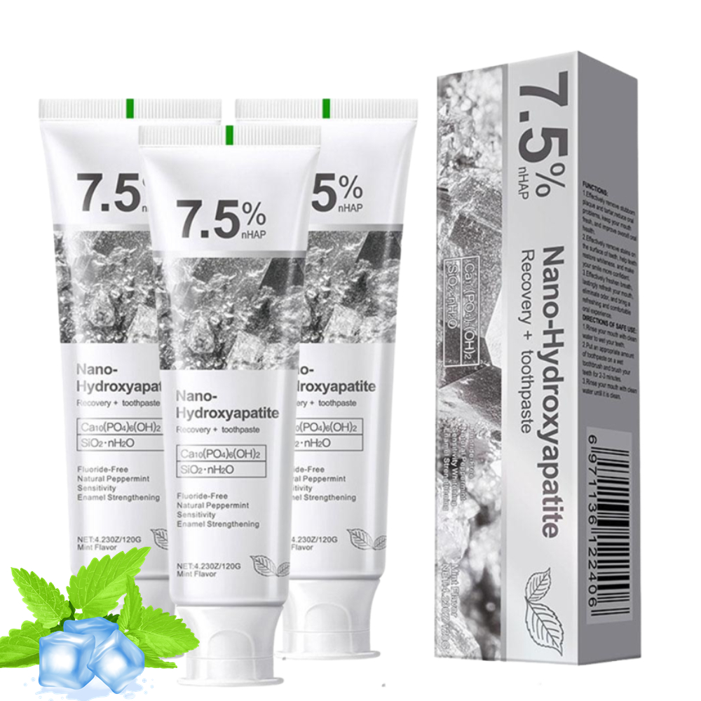 Teeth Whitening Toothpaste - Dentifricio Sbiancante con 7,5% di Nano