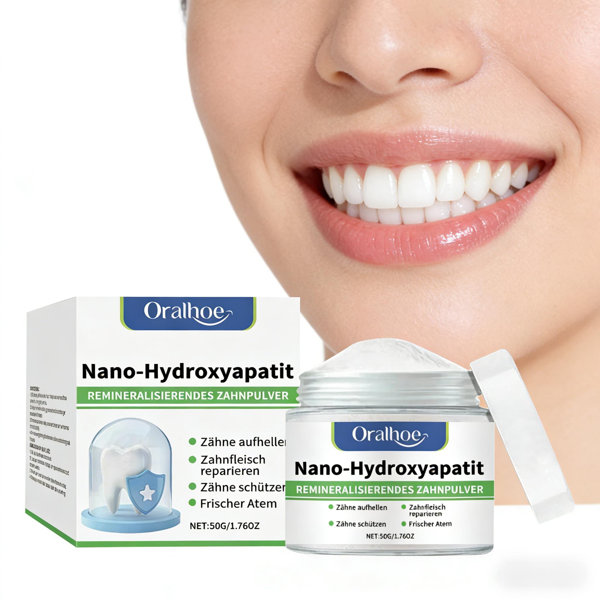 Teeth Whitening Yellow Teeth - Polvere sbiancante per denti Oralhoe, pulizia