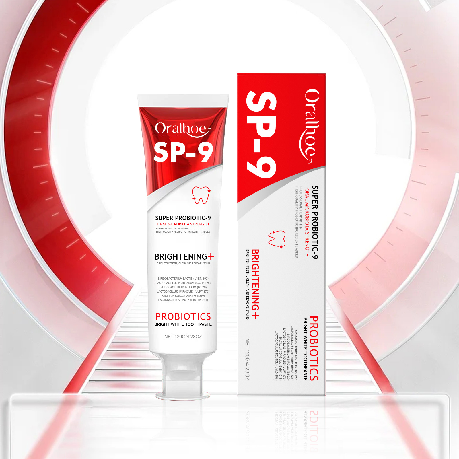 Dentifricio Probiotico Sp-9, P - Teeth Whitening Yellow Teeth recensione e prezzo