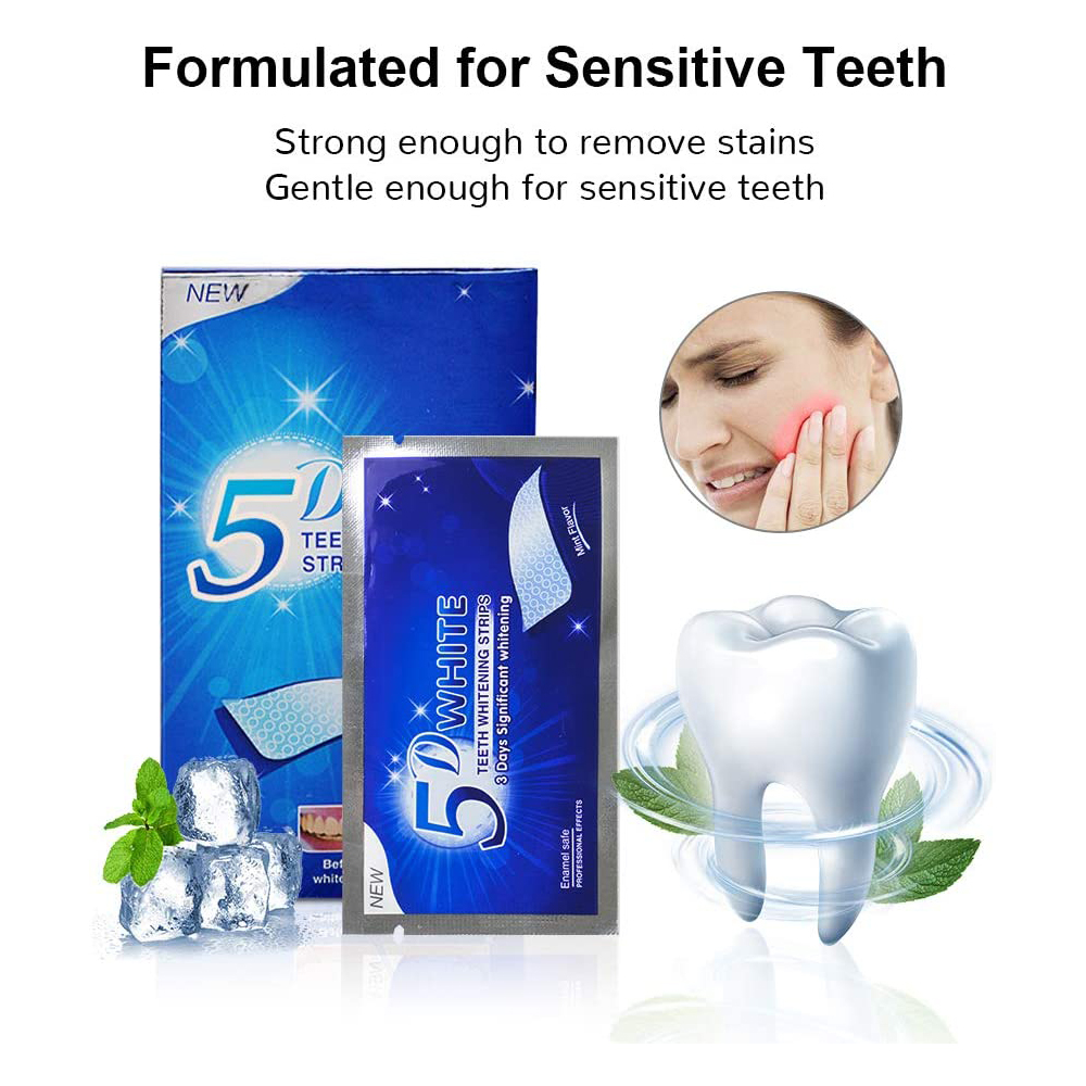 Strisce Sbiancanti 5D per Dent - Teeth Whitening Xylitol recensione e prezzo