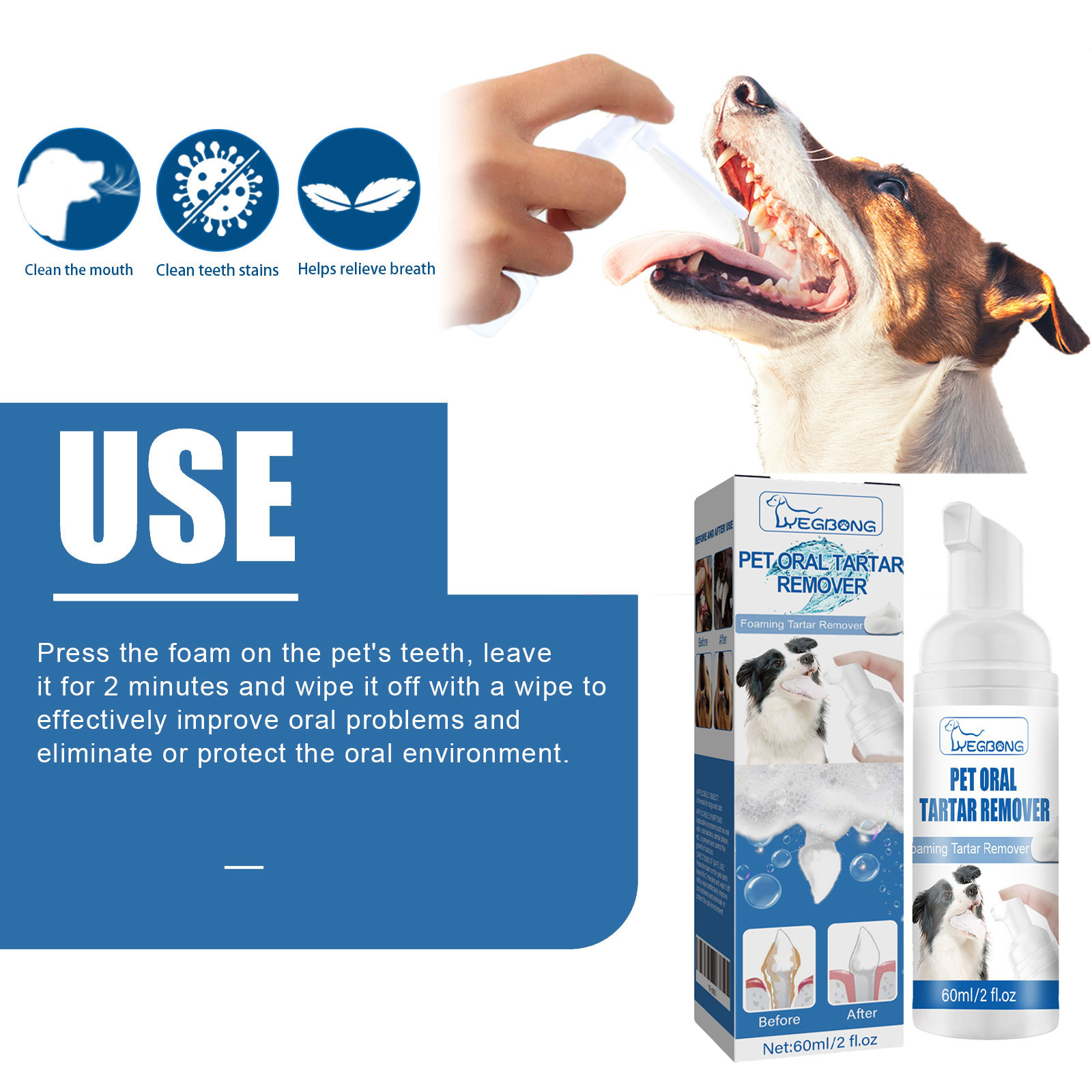 Yegbong Schiuma detergente per - Teeth Whitening Yellow Teeth recensione e prezzo