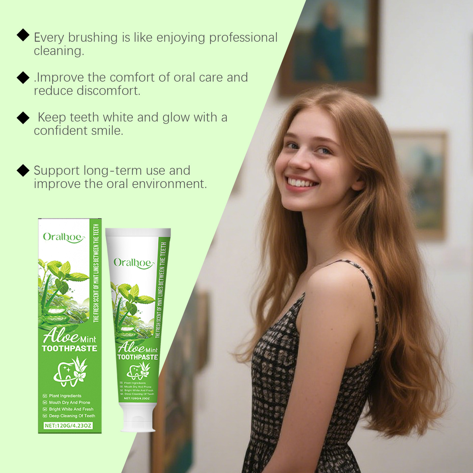 Dentifricio sbiancante all'alo - Teeth Whitening Yellow Teeth recensione e prezzo