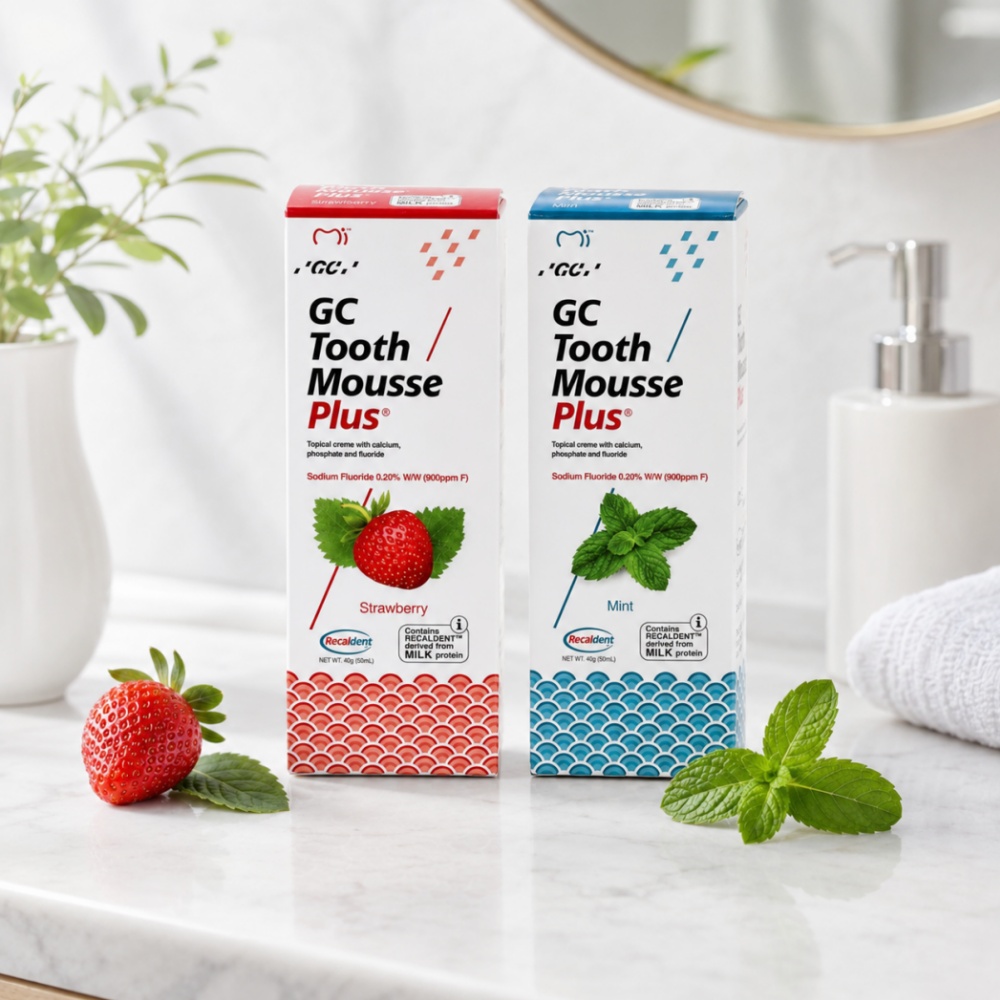 GCTooth Mousse Plus Gusto Ment - Teeth Whitening Toothpaste recensione e prezzo