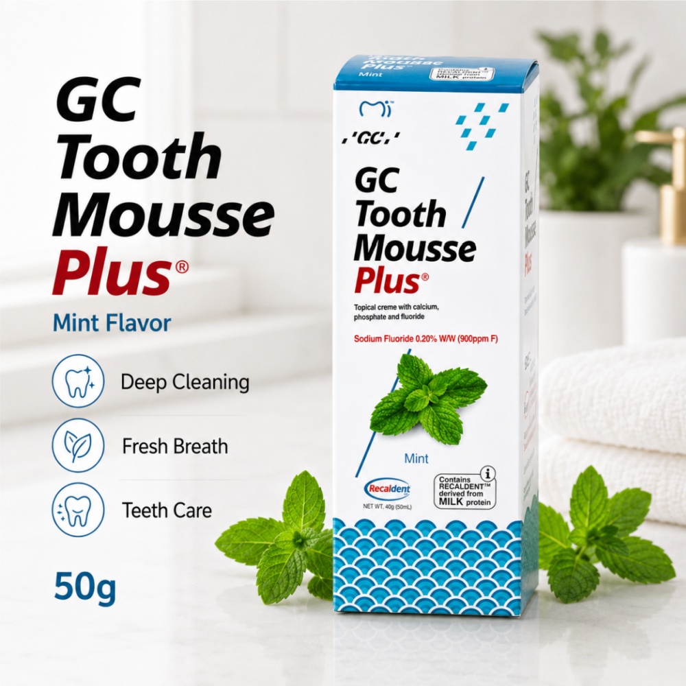 GCTooth Mousse Plus Gusto Ment - Teeth Whitening Toothpaste recensione e prezzo