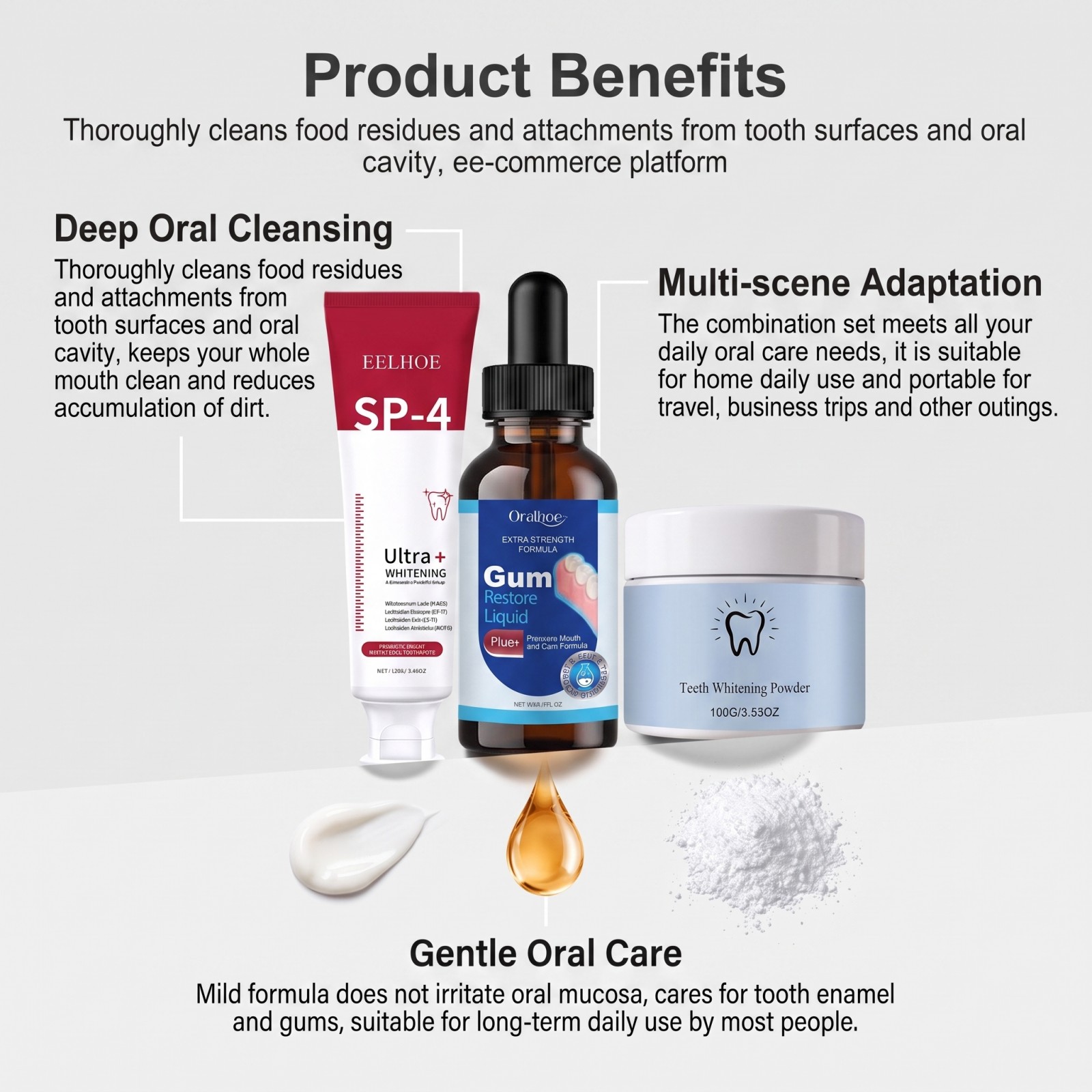 Set Completo per Igiene Orale: - Teeth Whitening Gels recensione e prezzo