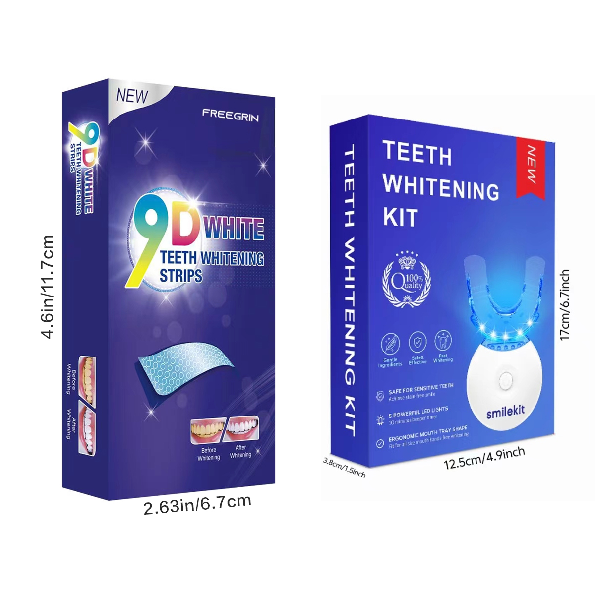 Kit per sbiancamento dei denti - Teeth Whitening Gels recensione e prezzo