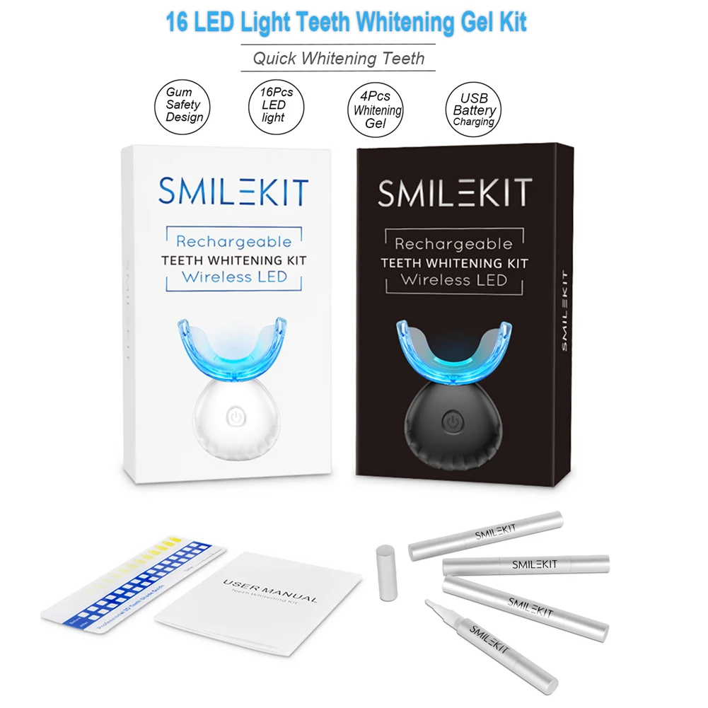 Kit per sbiancamento dei denti - Teeth Whitening Gels recensione e prezzo