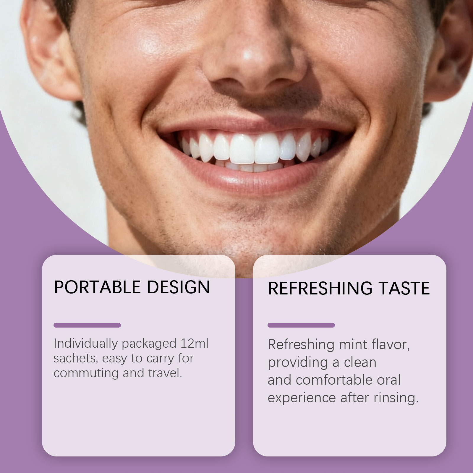 Collutorio Viola per Sbiancame - Teeth Whitening Xylitol recensione e prezzo