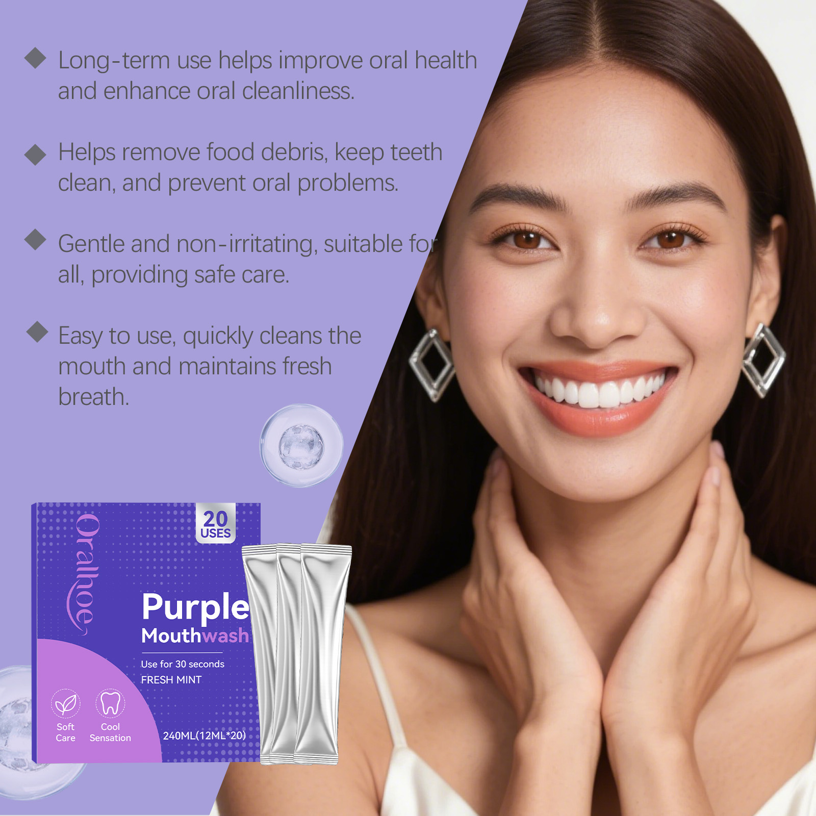 Confezione Singola di Collutor - Teeth Whitening Xylitol recensione e prezzo
