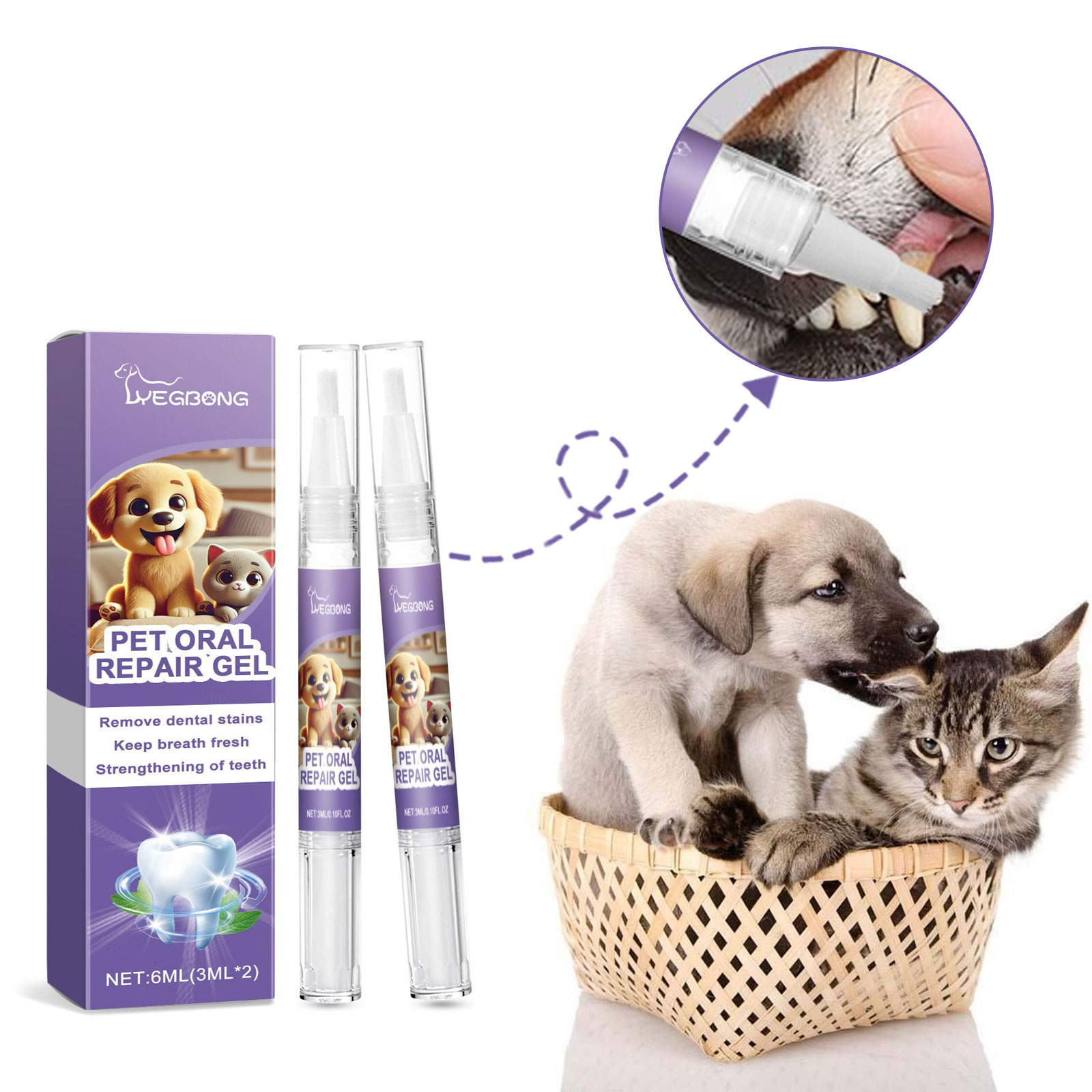 12 pz Pet Spazzolino Da Denti  - Teeth Whitening Pen recensione e prezzo