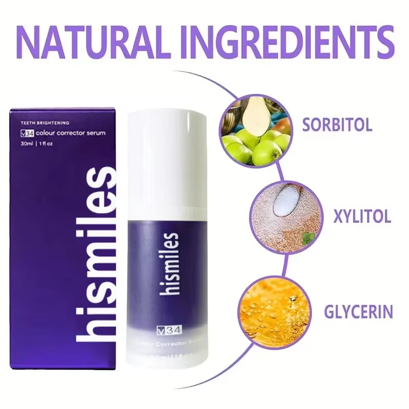 Dentifricio Sbiancante Viola,  - Teeth Whitening Hismile recensione e prezzo