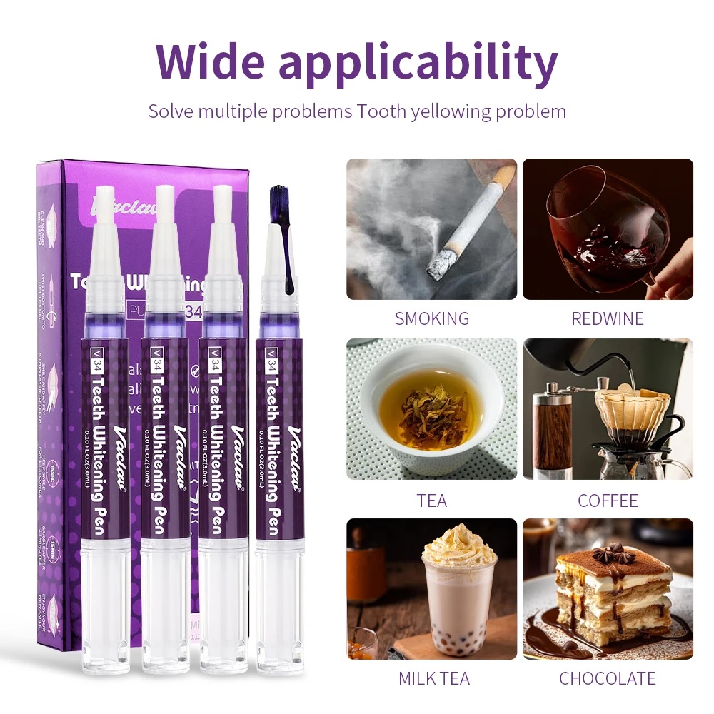 Vaclav V34 Penna gel sbiancant - Teeth Whitening Gels recensione e prezzo
